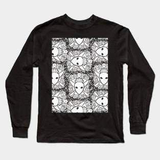 Radish/Carrot and Knife Coat of Arms Long Sleeve T-Shirt